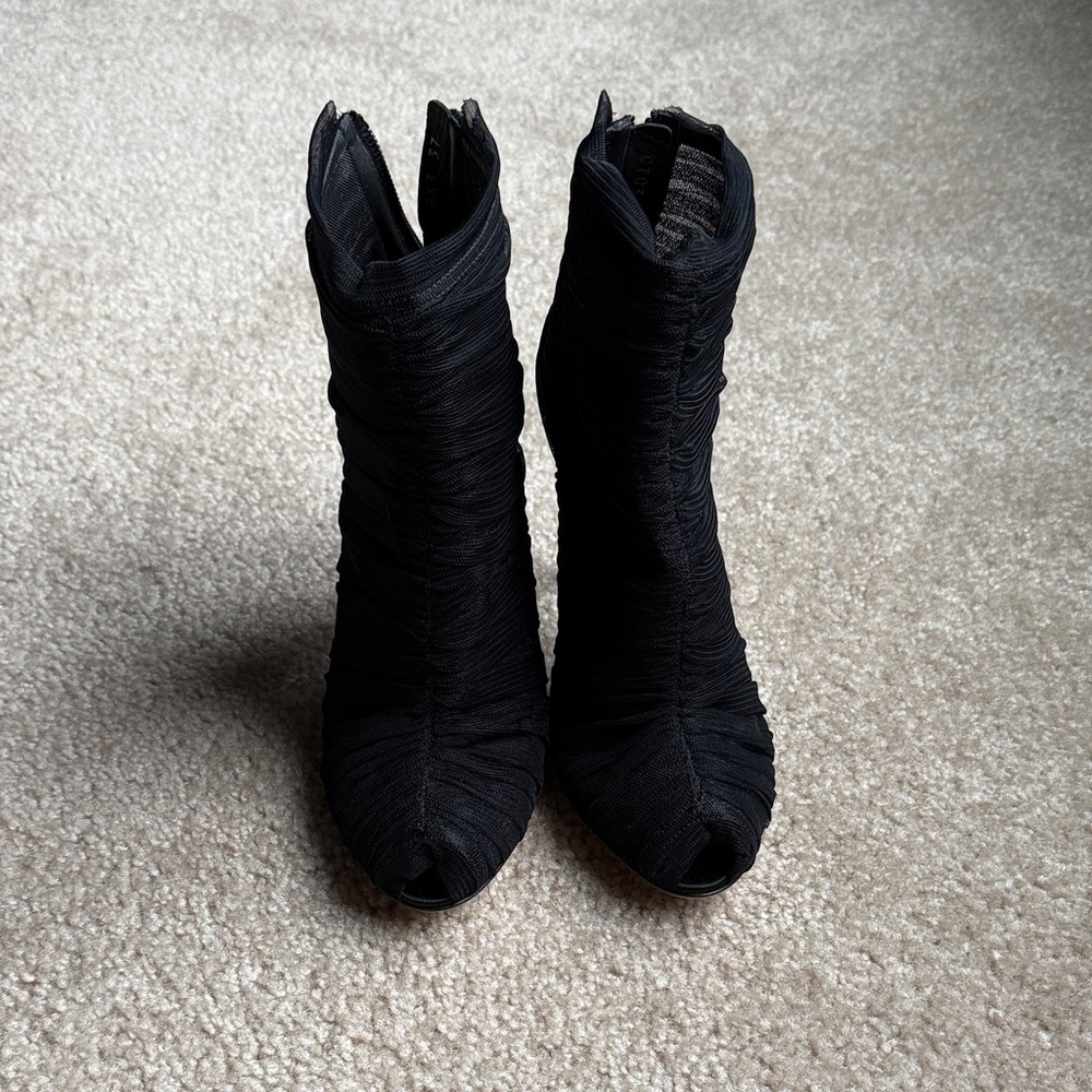 Dolce & Gabbana Black Heeled Boots